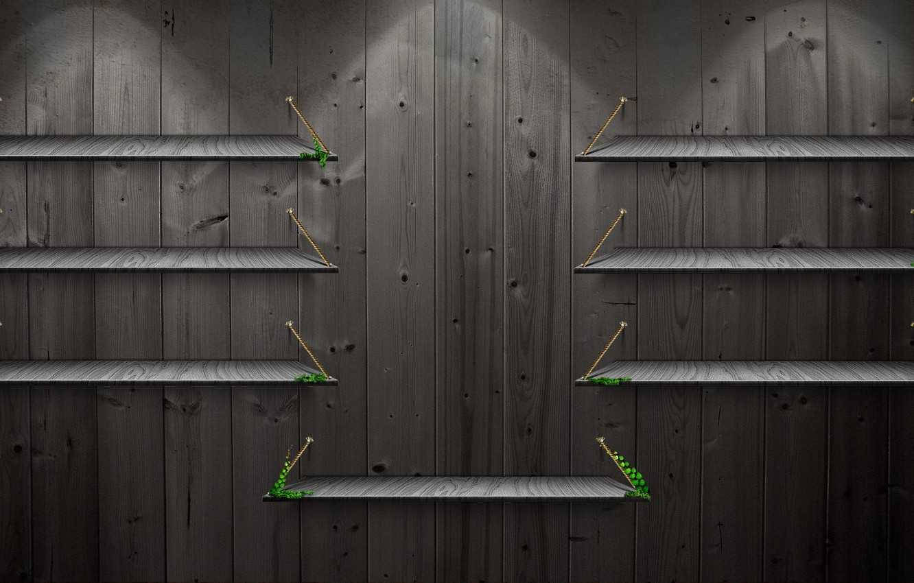 Bookshelf Desktop Wallpaper HD