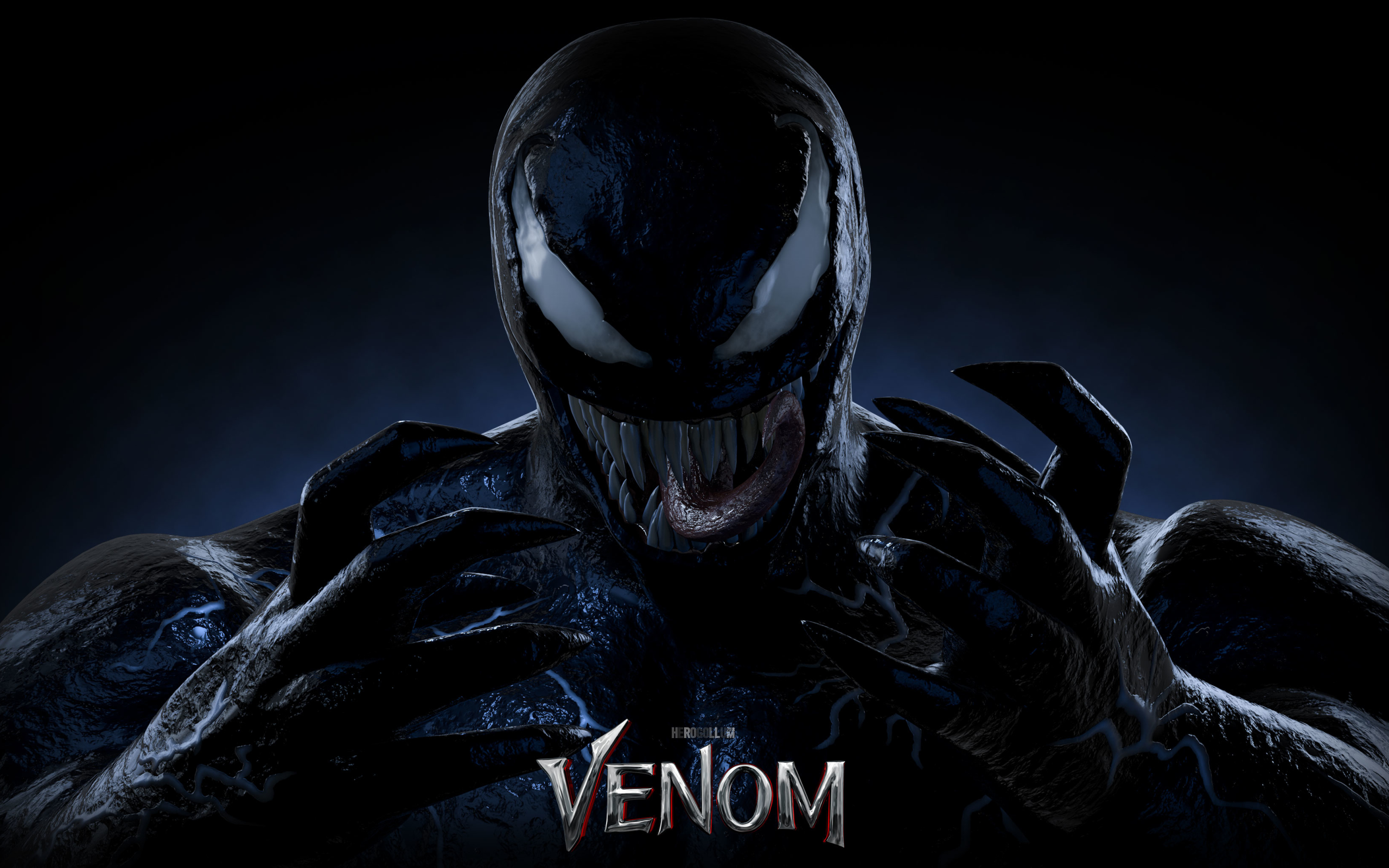 Wallpaper Of Movie Venom Art Marvel Background HD Image