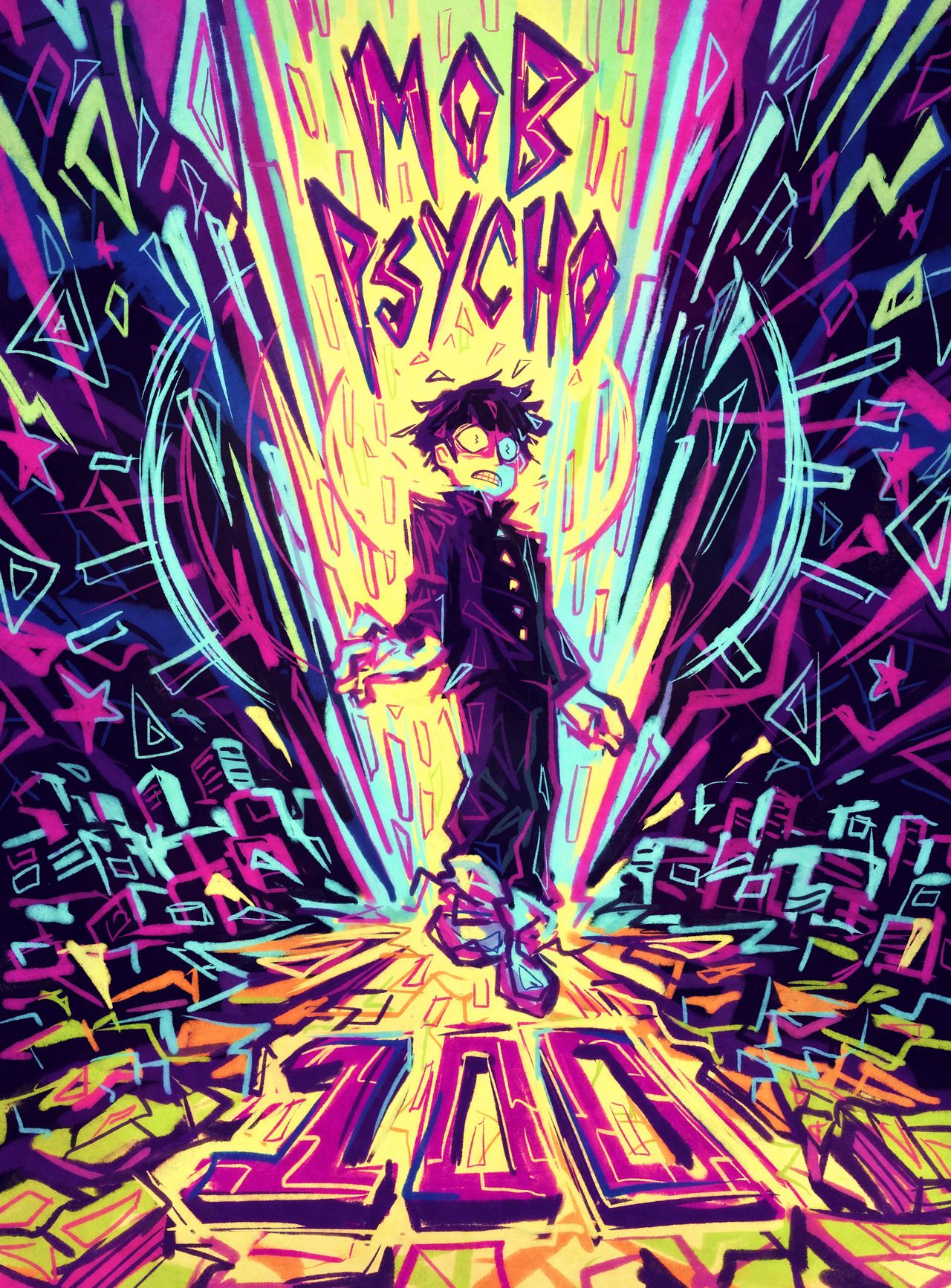 Mob Psycho Wallpaper WallpaperHD Wiki
