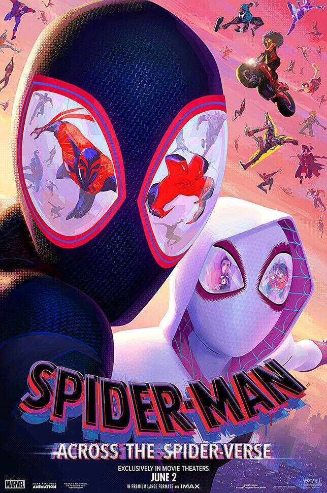 Spider Man Across The Verse Movie Art Poster HD