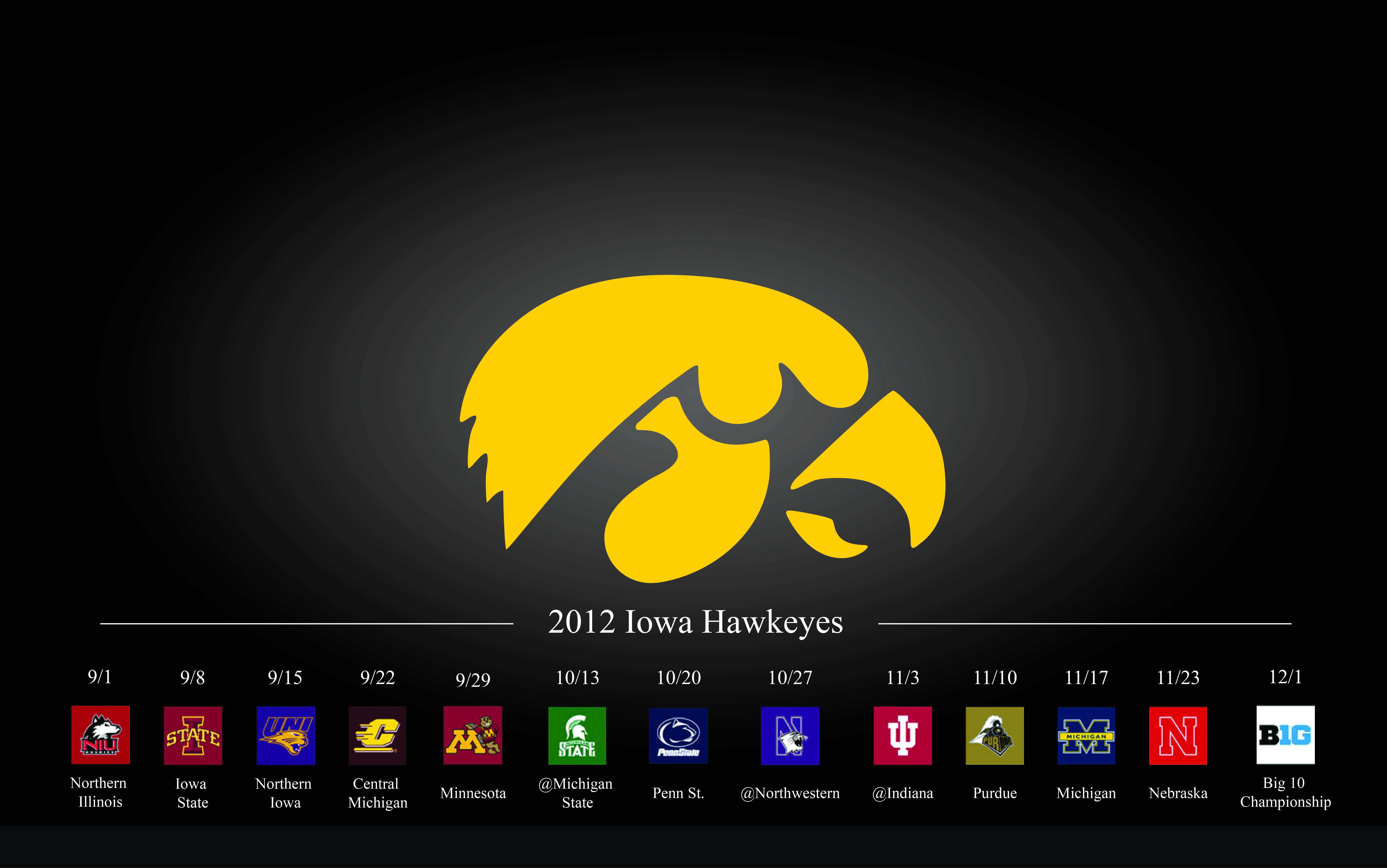 Found A Wallpaper For The Iowa Hawkeyes Football Season And