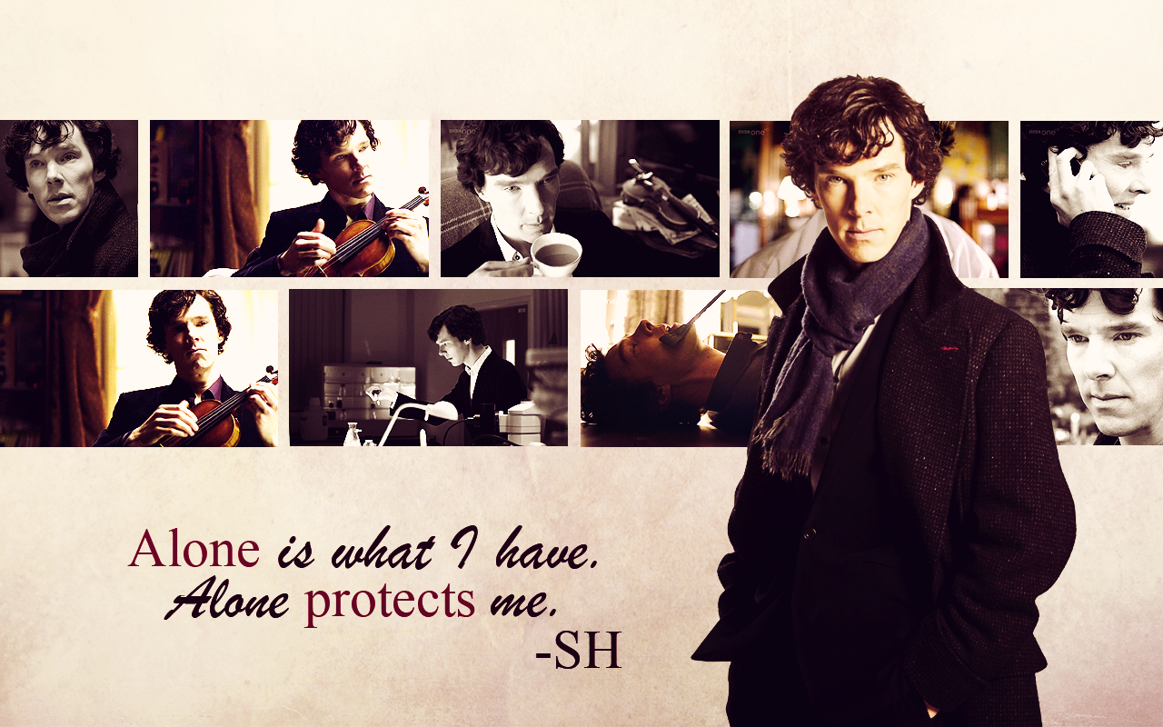 Sherlock Holmes On Bbc One Wallpaper
