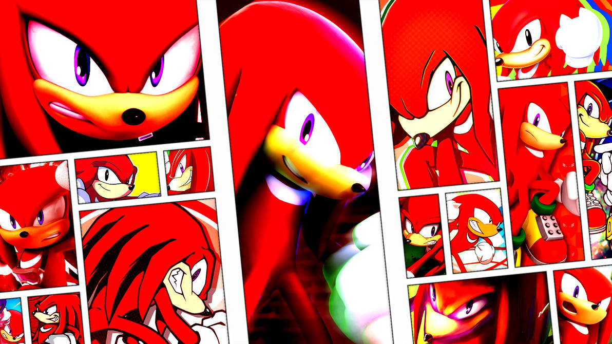 Knuckles The Echidna Wallpaper By Spammboy