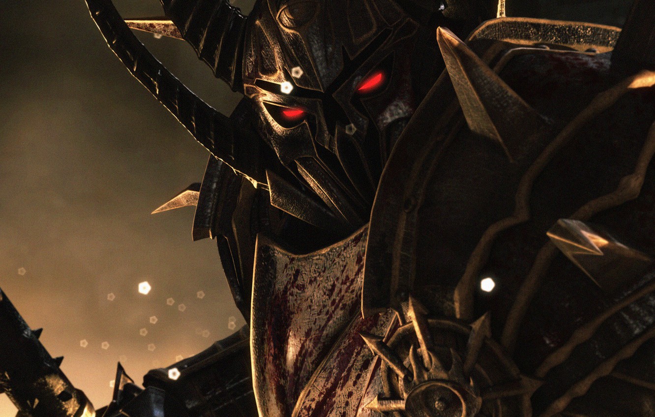Wallpaper Look Warrior Armor Chaos Warhammer Age Of