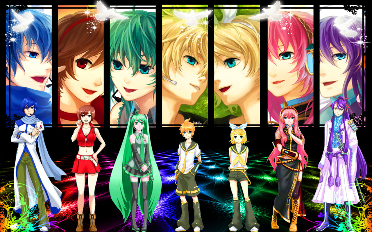 Vocaloid Characters Wallpaper