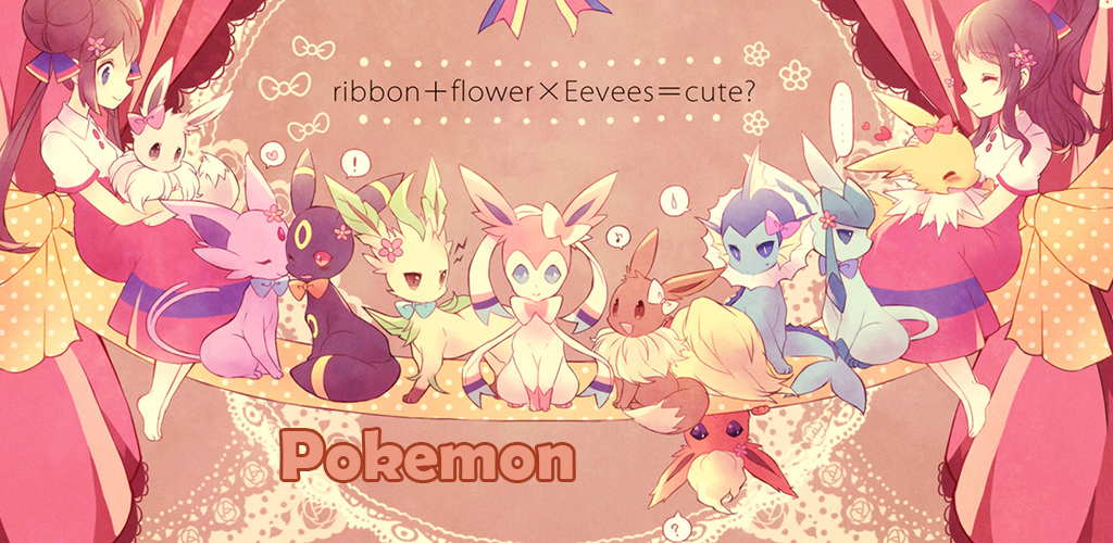 Live Wallpaper Pokemon Eevee Evolution Anime