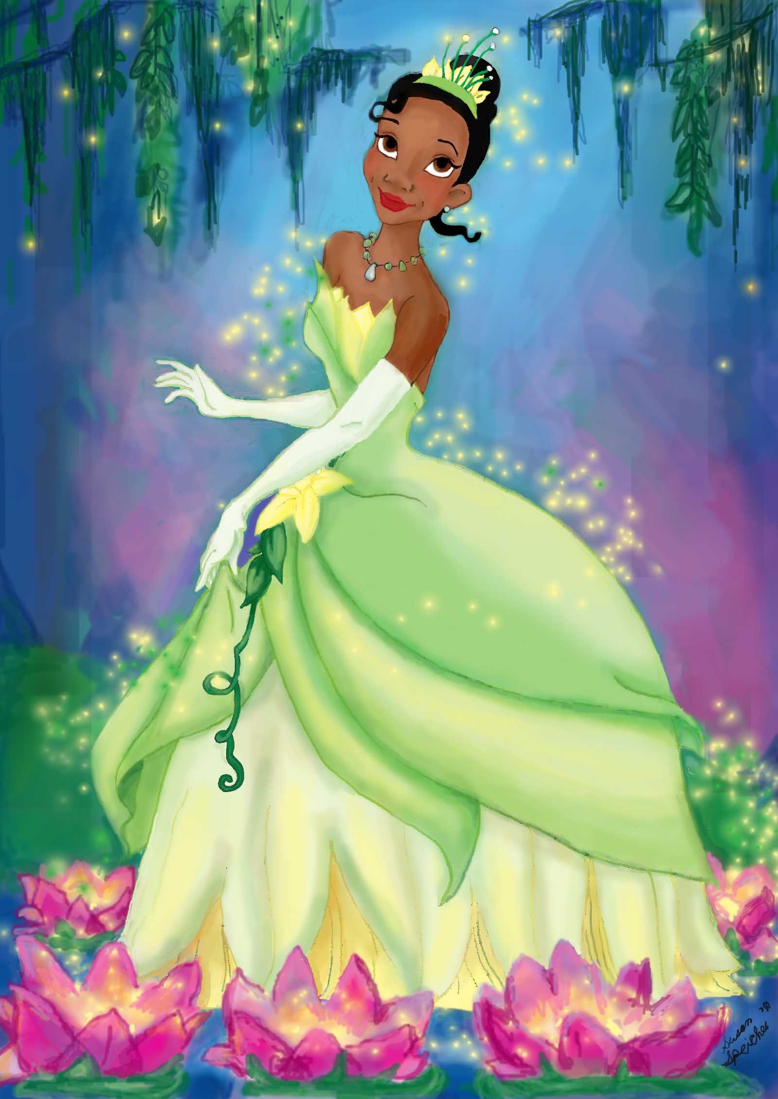 Tiana The Princess From And Frog Wallpaper Click