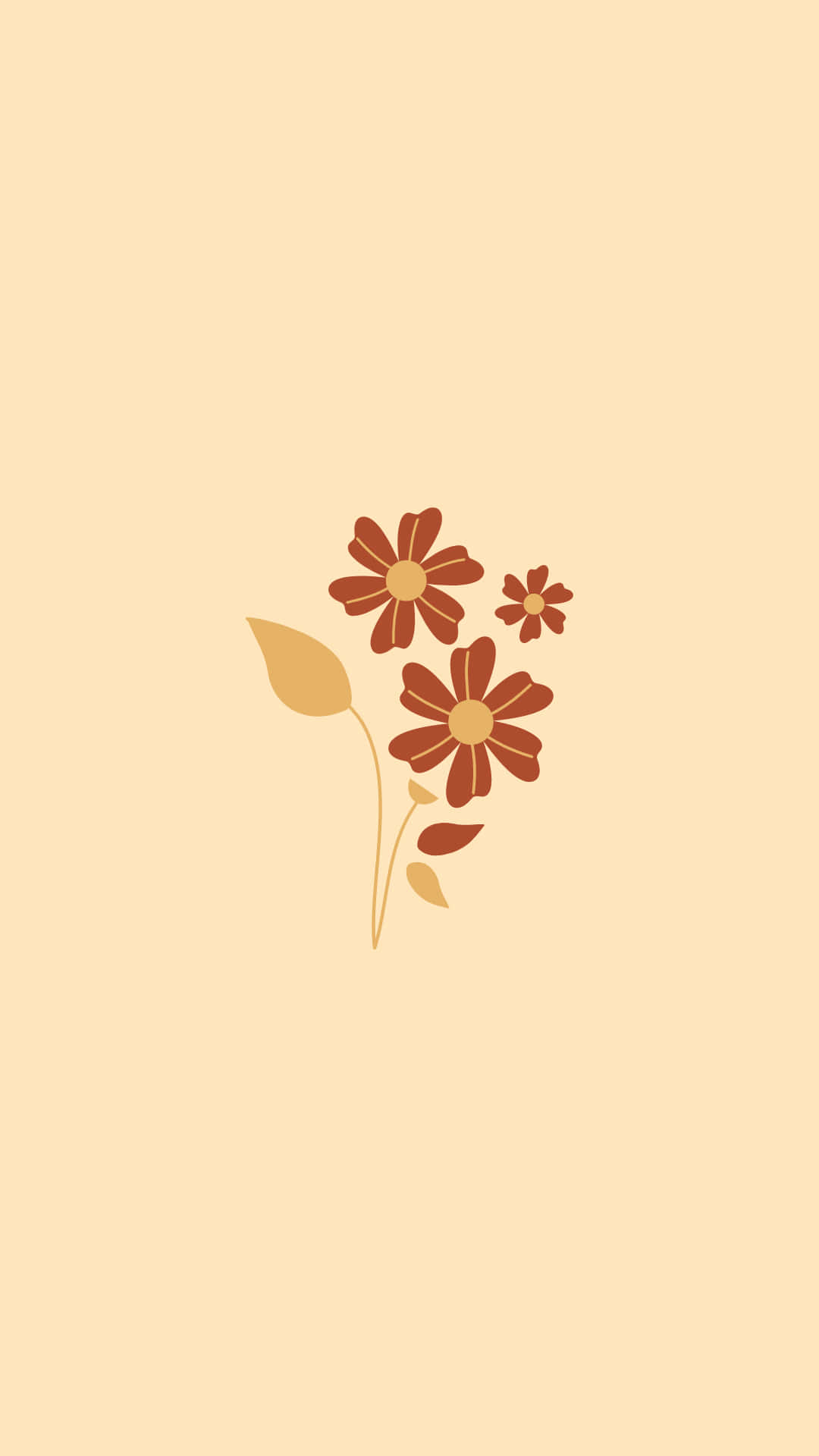 Minimalist Autumn Wallpaper