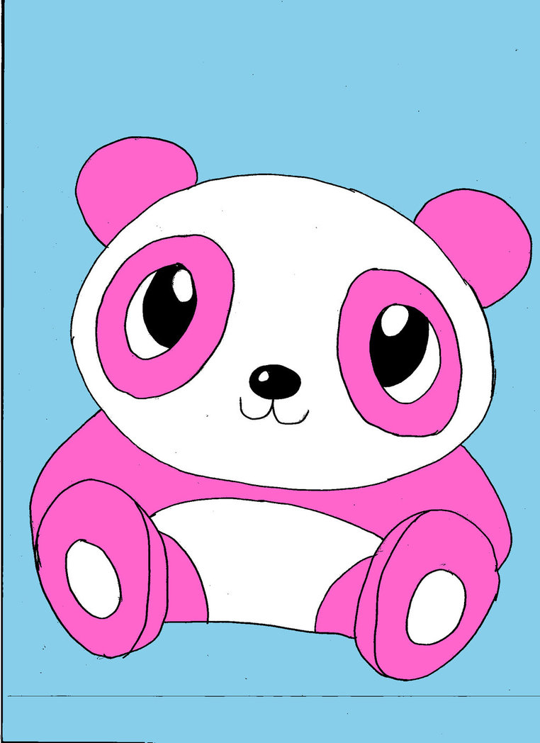 Pink Panda By Monkey Ninja148