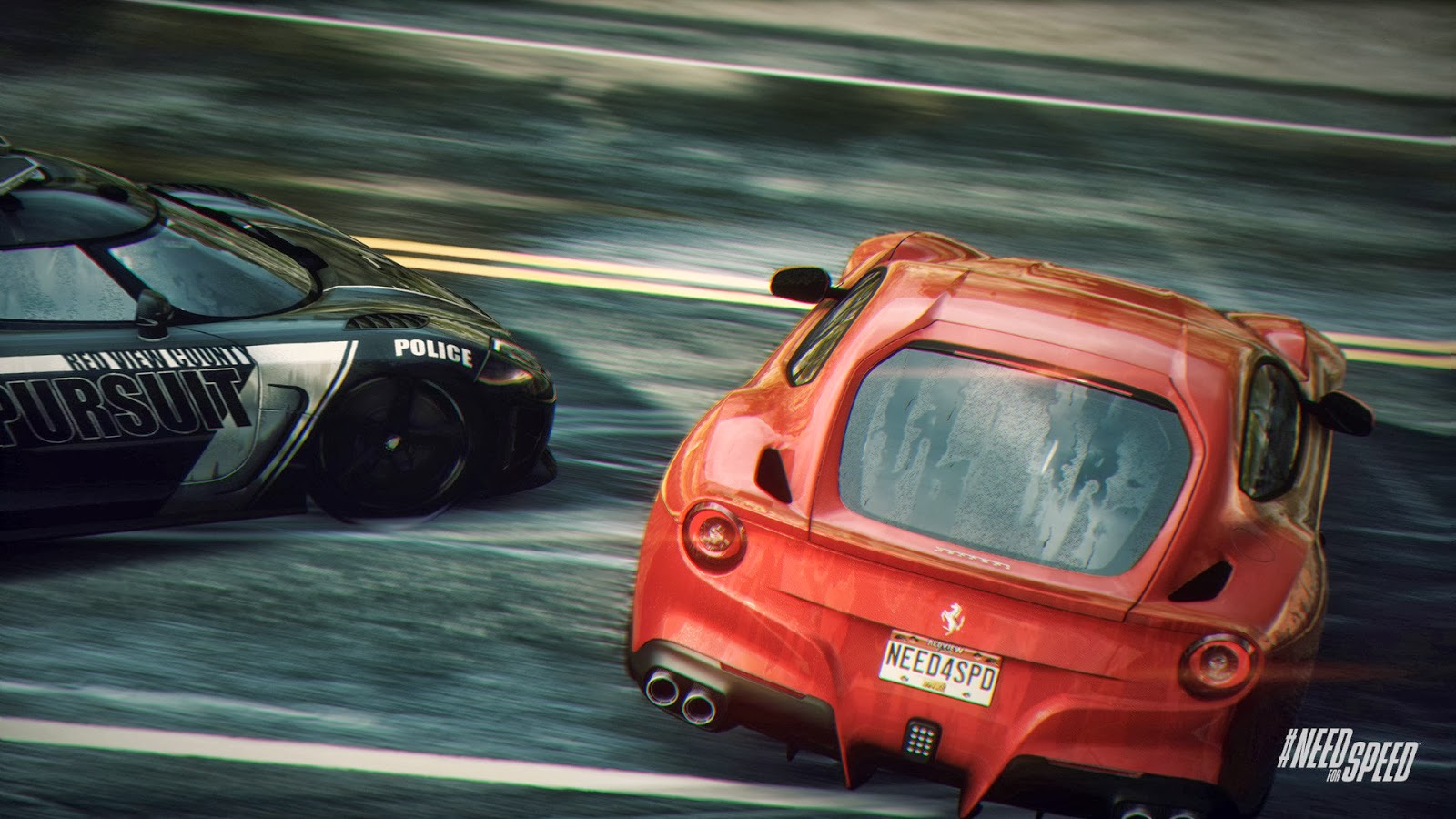 Rivals Drifting Cars Hot Police Pursuit Video Game HD Wallpaper T05