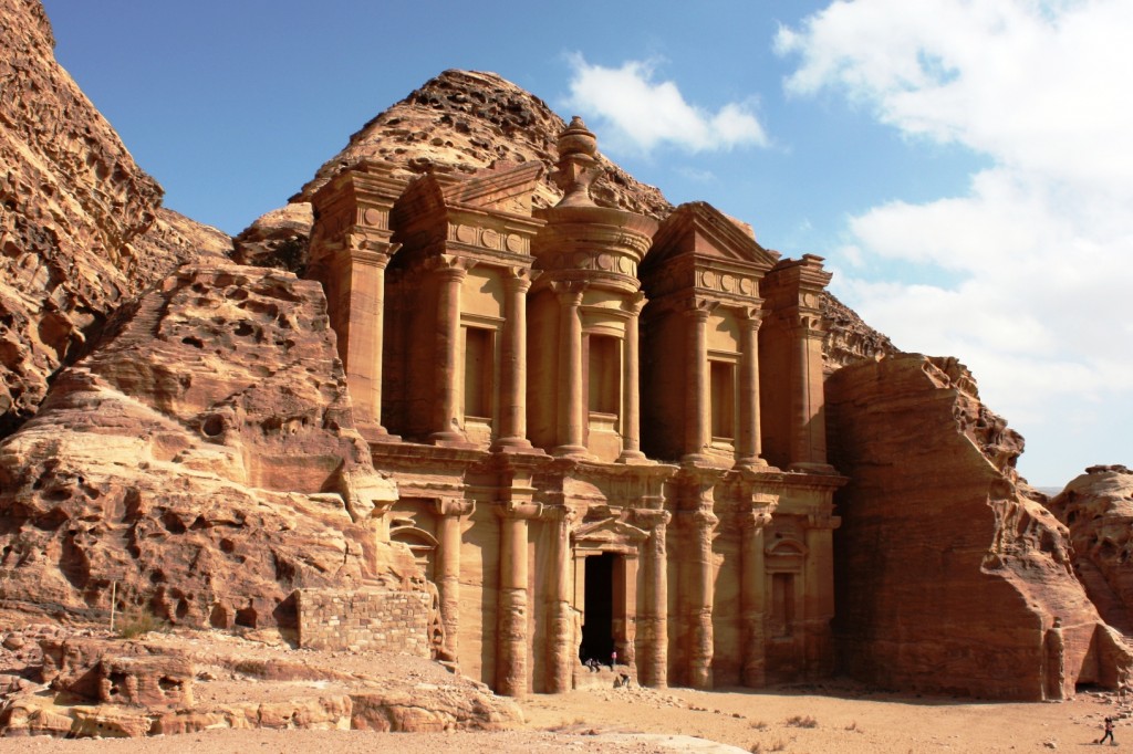 Petra In Jordan HD Wallpaper Landmarks