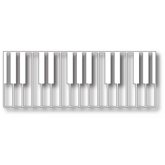 Piano Border for Pinterest