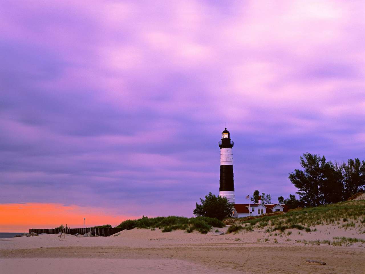 Lighthouses Wallpapers   Download Free Big Sable Point Lighthouse