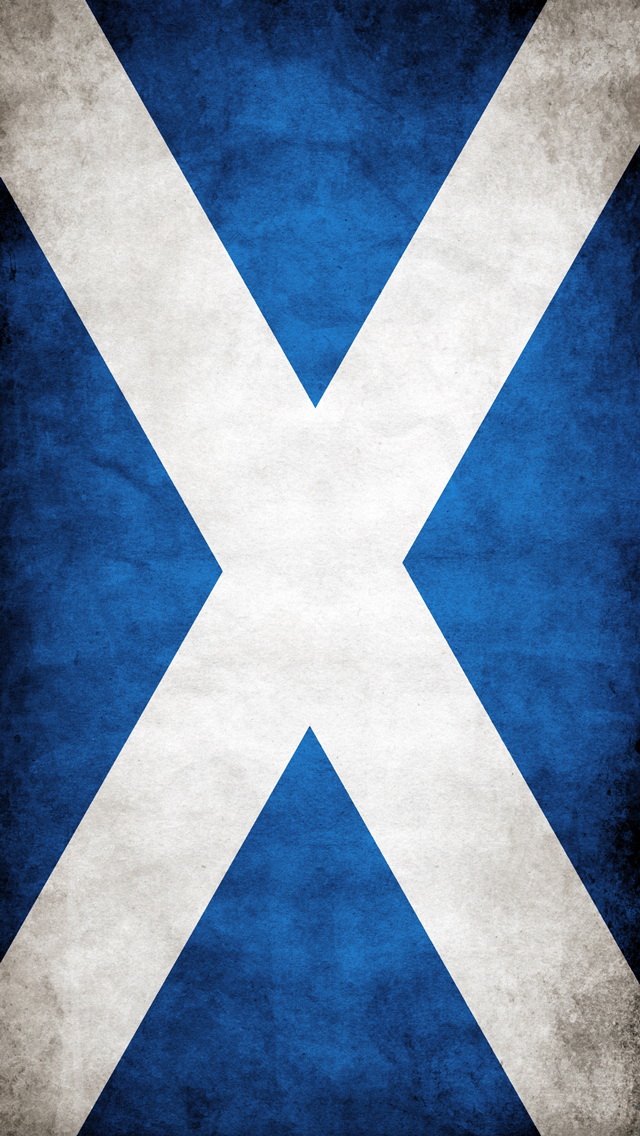Scottish Flag iPhone Plus and iPhone Wallpapers