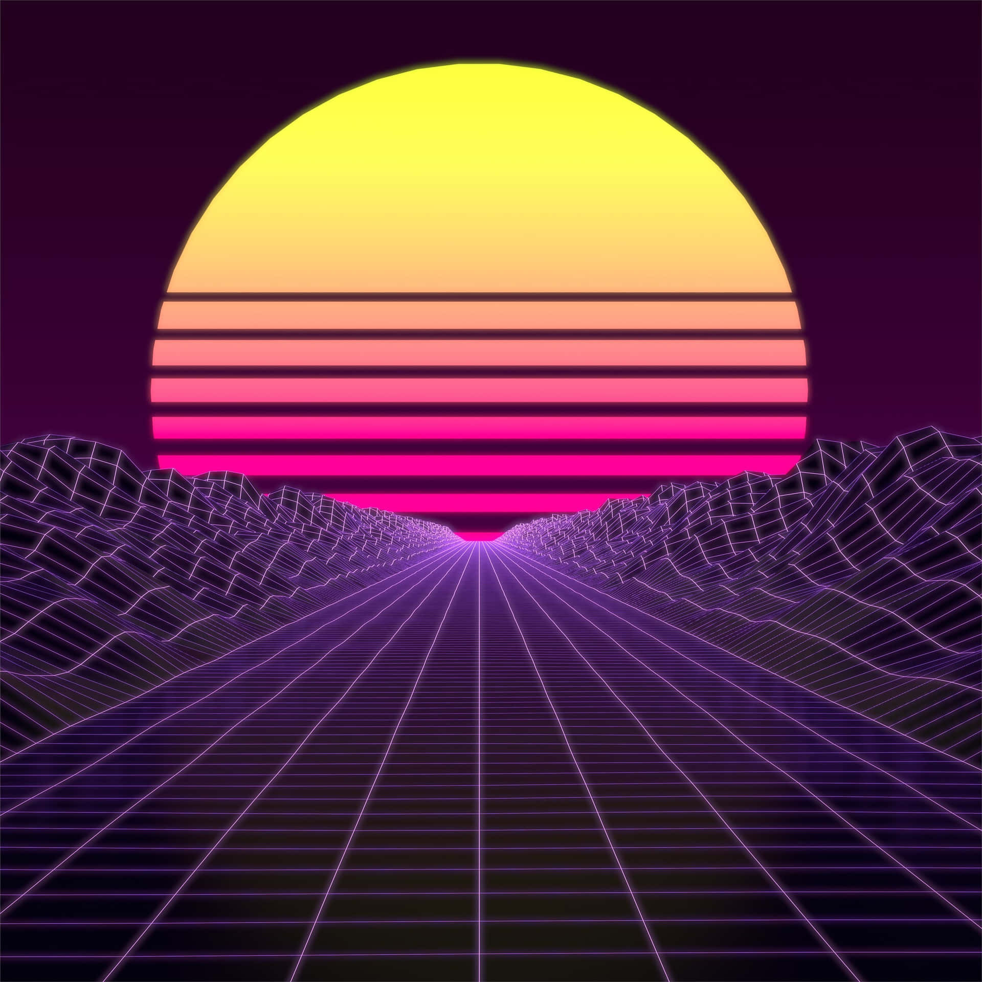 80s Retro Wallpaper