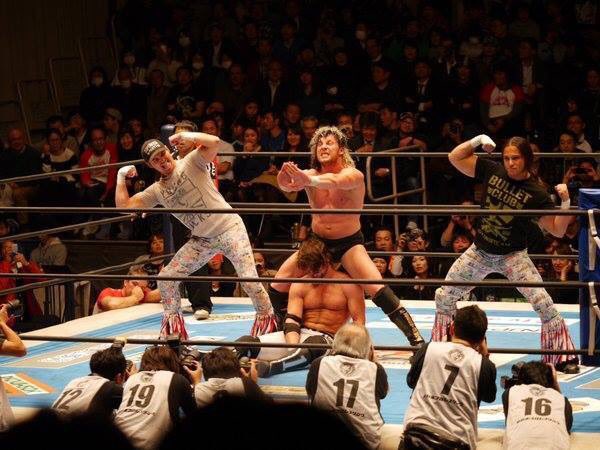 NJPW New Year Dash Styles Omega versus Nakamura Hashi match