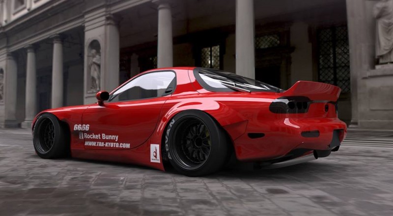 Another Rocket Bunny This Time An Fd Rx7 For Mad Mike