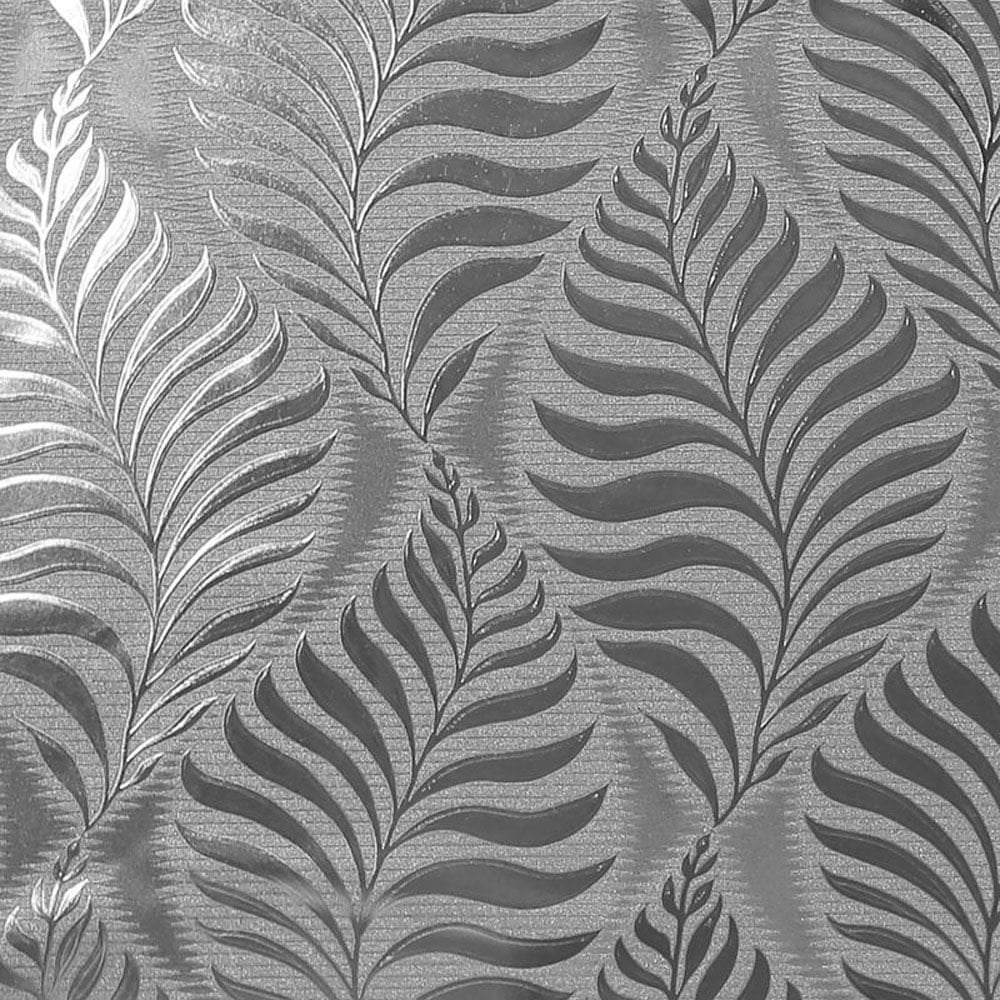 Arthouse Metallic Reflective Foil Leaf Silver Wallpaper