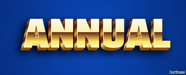 Annual Text Effect And Logo Design Word Wallpaper