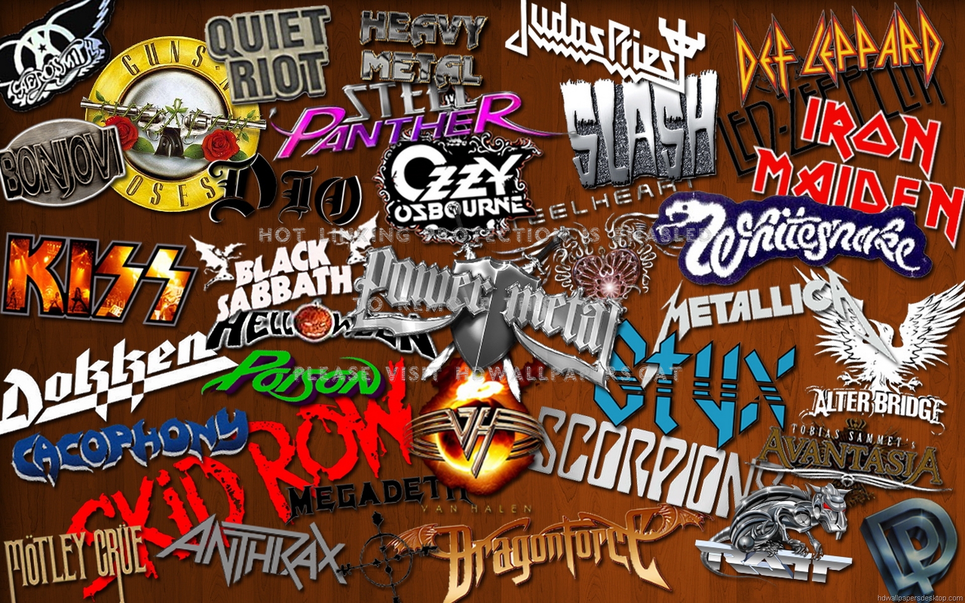 Heavy Metal Bands Ratt Ozzy Dokken Led Music