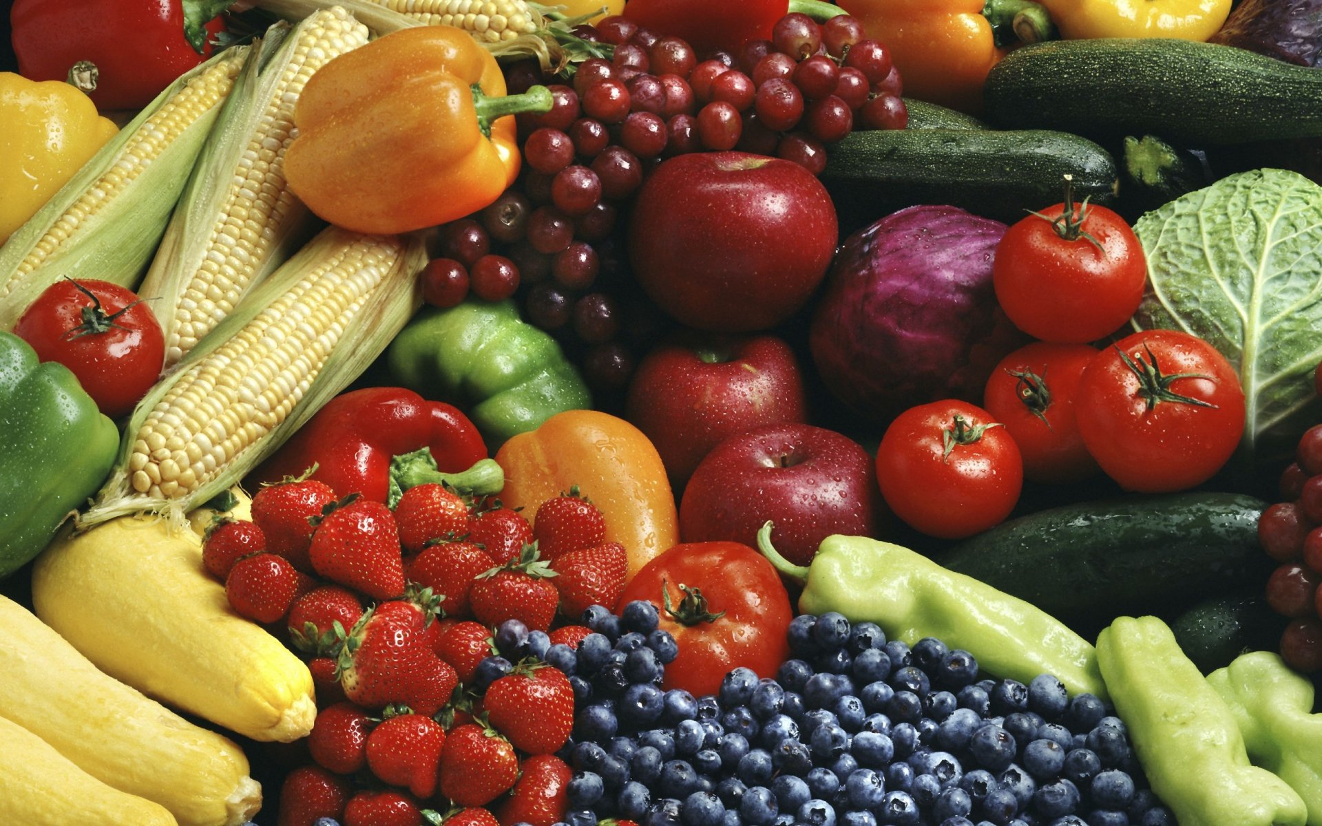 Fruits Vegetables HD Wallpaper