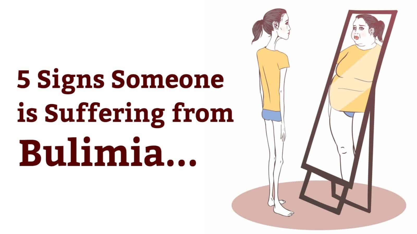 Signs Someone Is Secretly Suffering From Bulimia