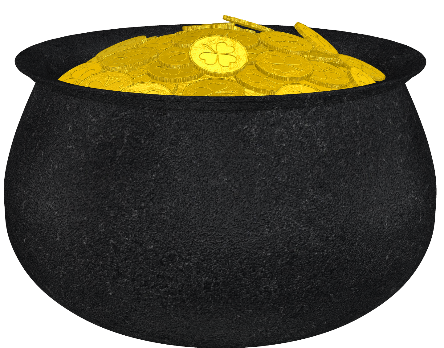 Picture Of A Pot Gold Clip Art