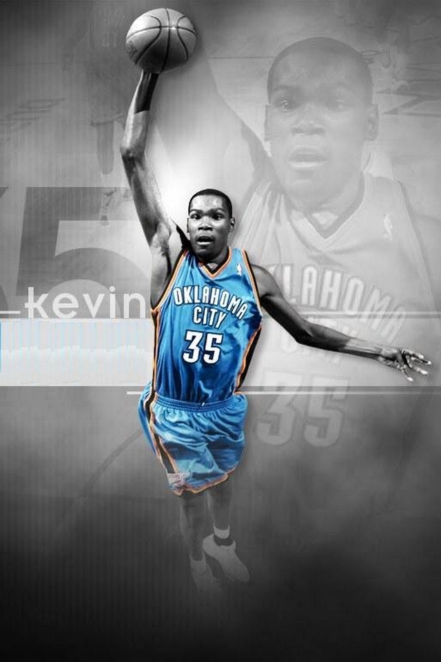 Kevin Durant iPhone Ipod Touch Android Wallpaper