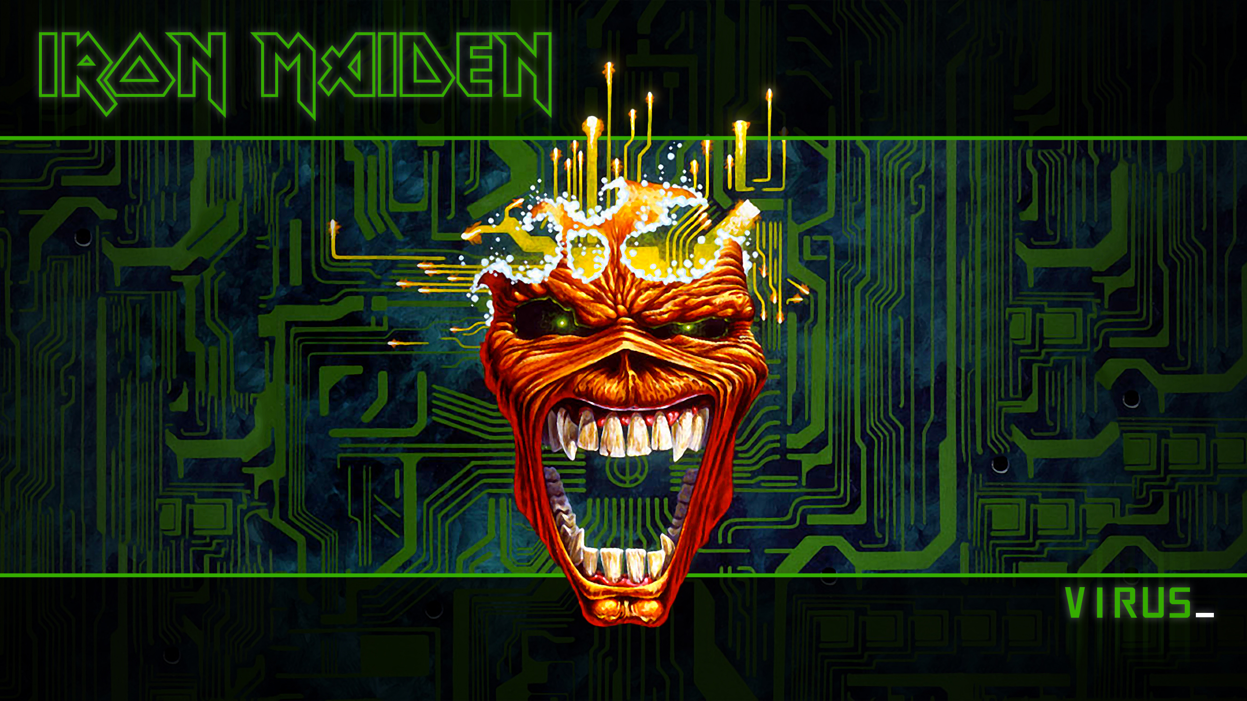Iron Maiden Heavy Metal Eddie Wallpaper