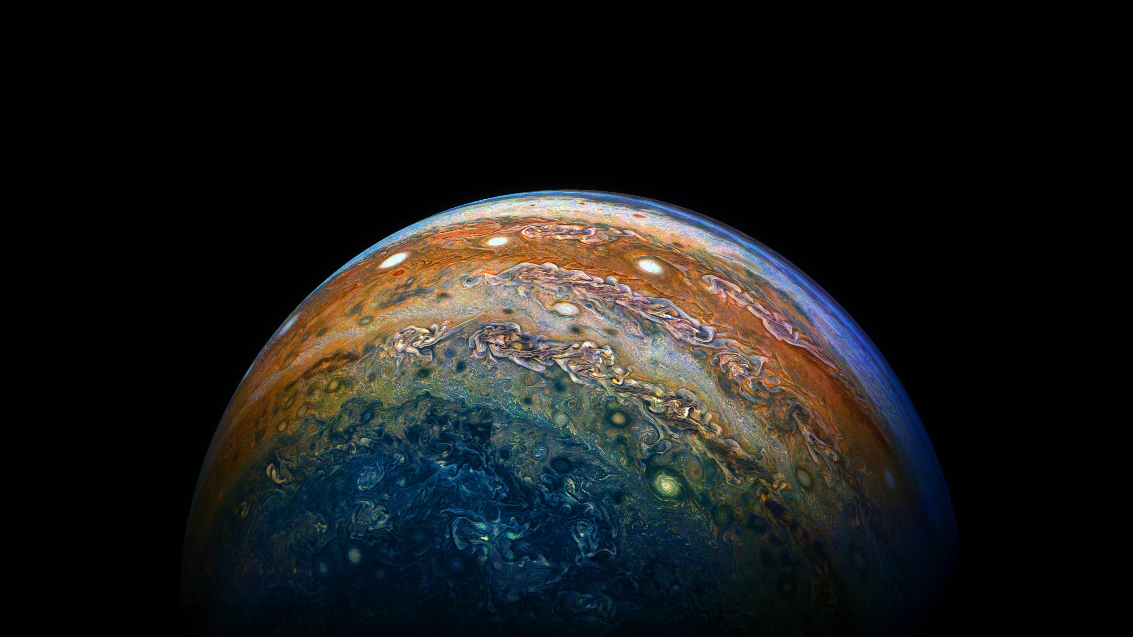 Jupiter Nasa Juno Mission 4k UltraHD Wallpaper