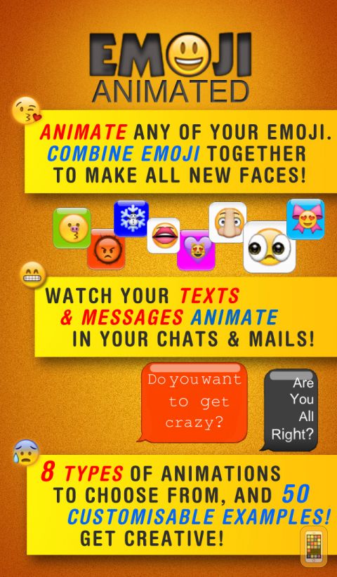 Screenshot   Emoji Animated Pro   Create your own custom GIF messages