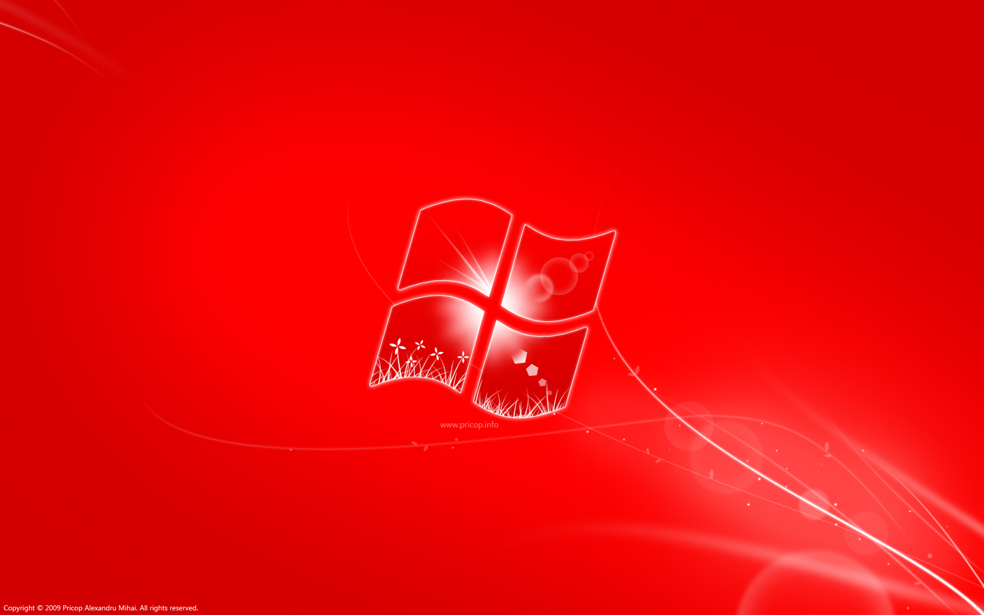 Windows Red By Pricop