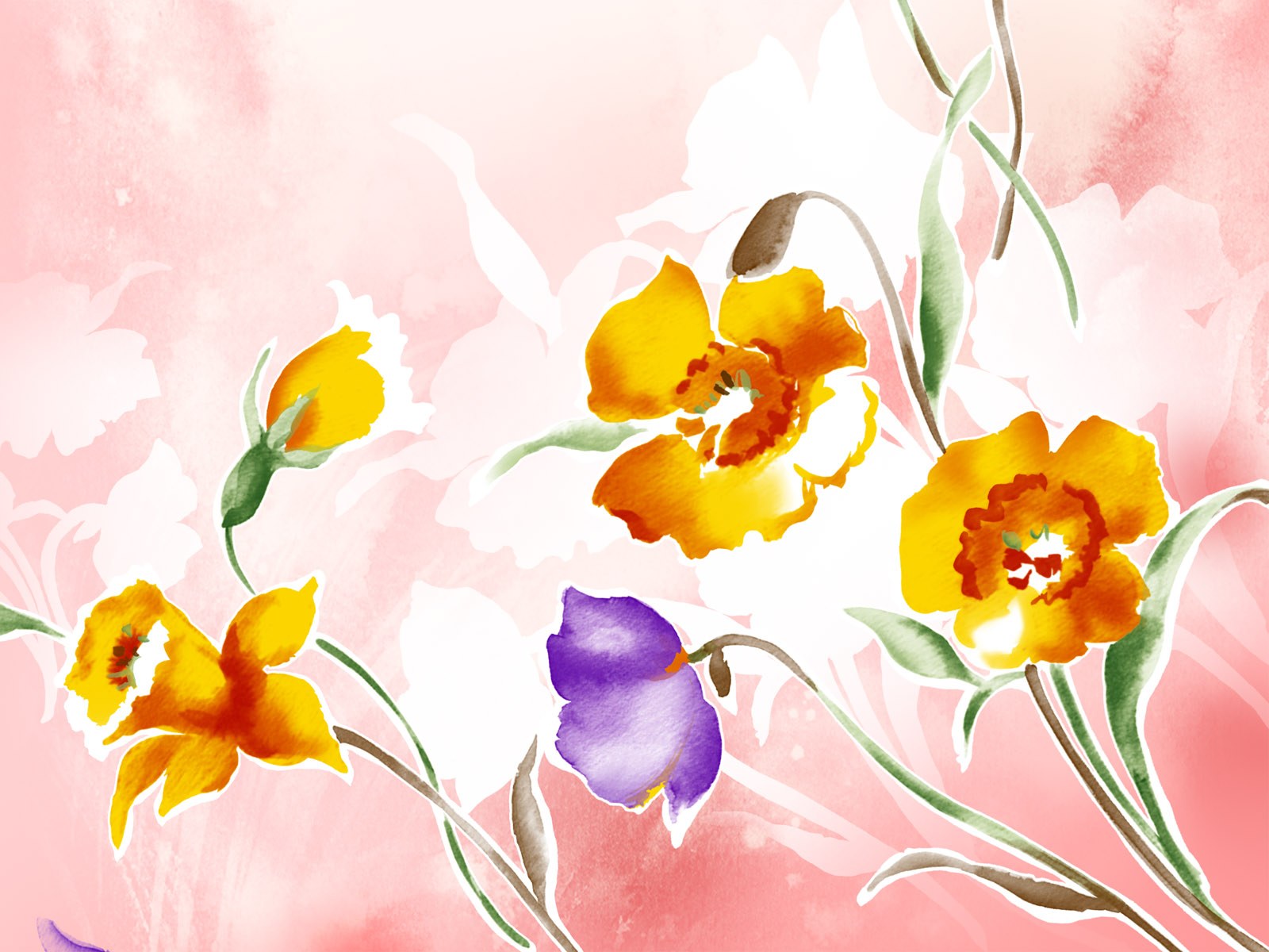 Flower Design Wallpaper HD In Vector N Designs