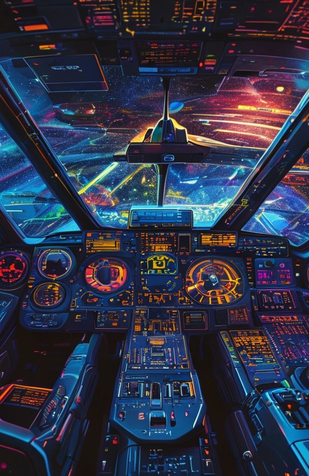 Millenium Falcon Cockpit Wallpaper