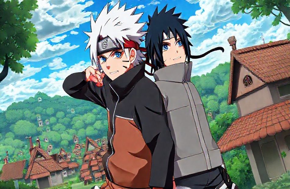 Kakashi And Obito Wallpaper