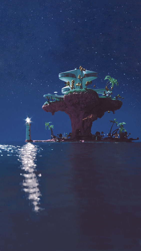 🔥 [55+] Gorillaz Plastic Beach Wallpapers | WallpaperSafari