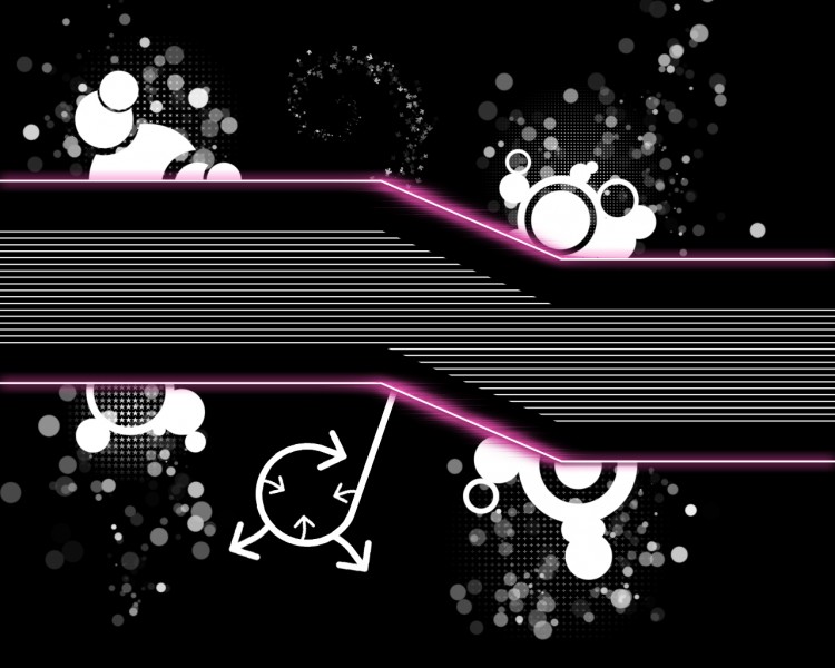 Pink And Black Wallpaper Designs Desktop Background