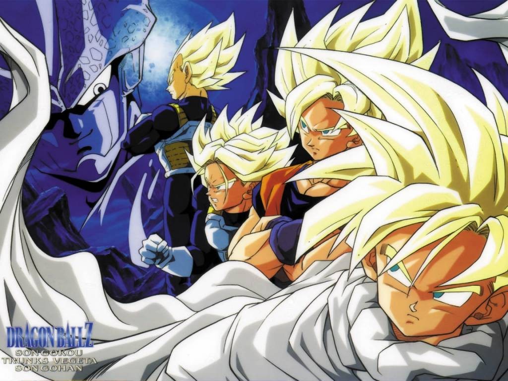 Trunks Gohan Goku Vegeta And All Heroes Wallpaper Anime Animejpg Ru