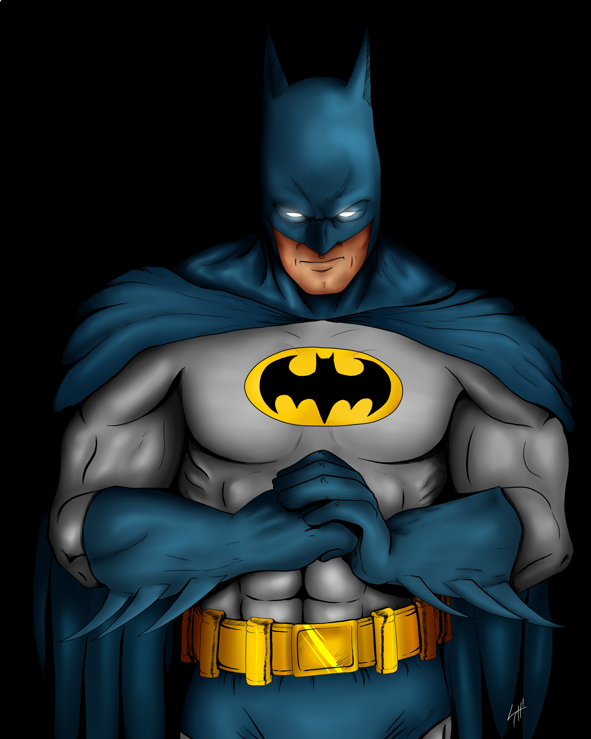 Batman Cartoon Wallpaper Image