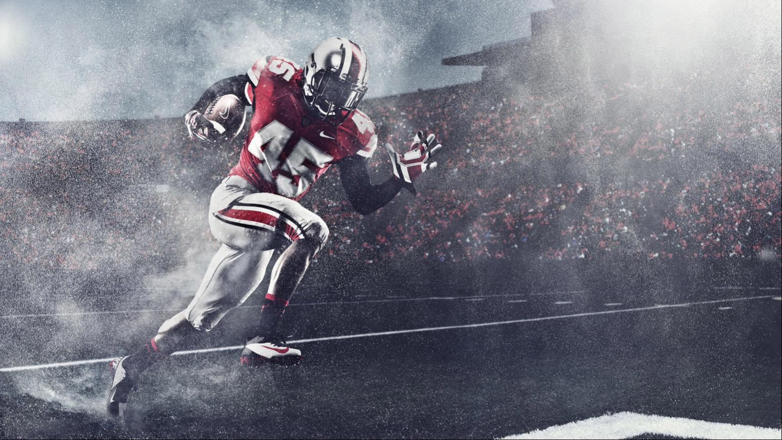 Ohio State Football Team Wallpaper With New Uniform HD
