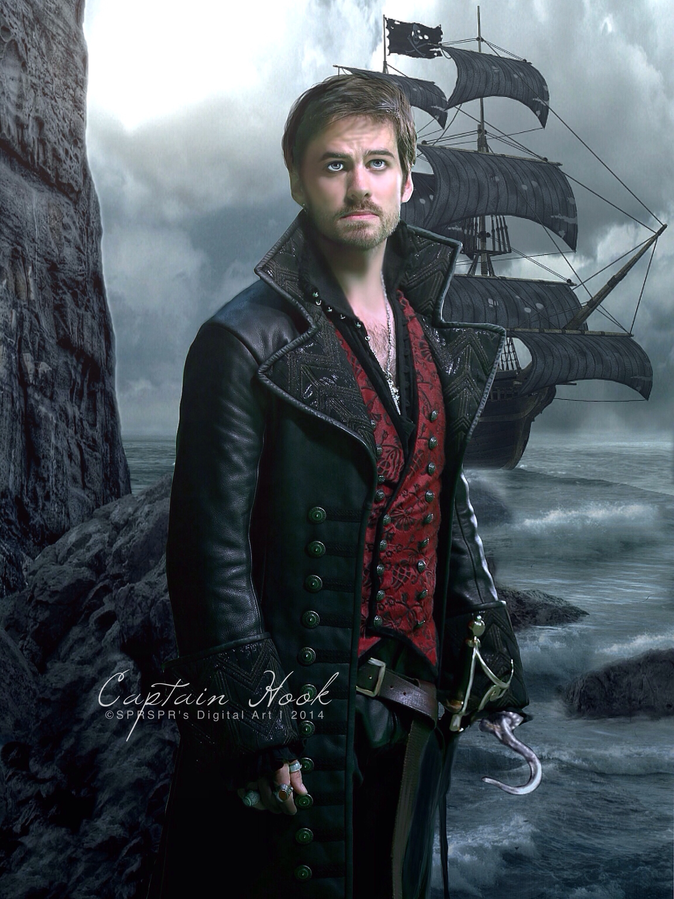 Captain Hook Once Upon A Time Wallpaper