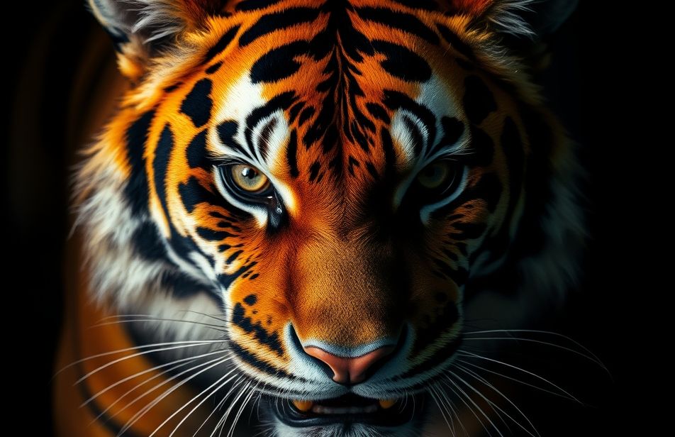 Angry Tiger Eyes Wallpaper