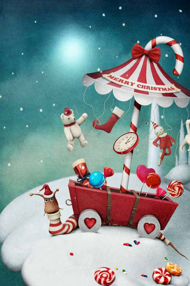 Merry Christmas Wallpaper Iphone