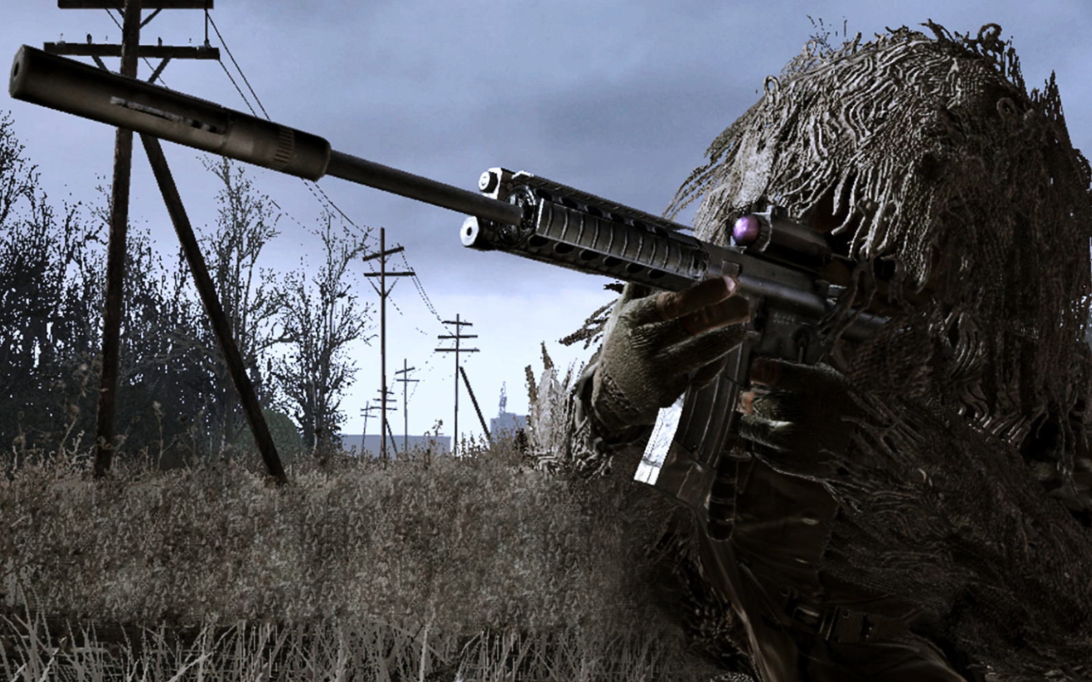 Call Of Duty Modern Warfare HD Sniper Wallpaper Jpg