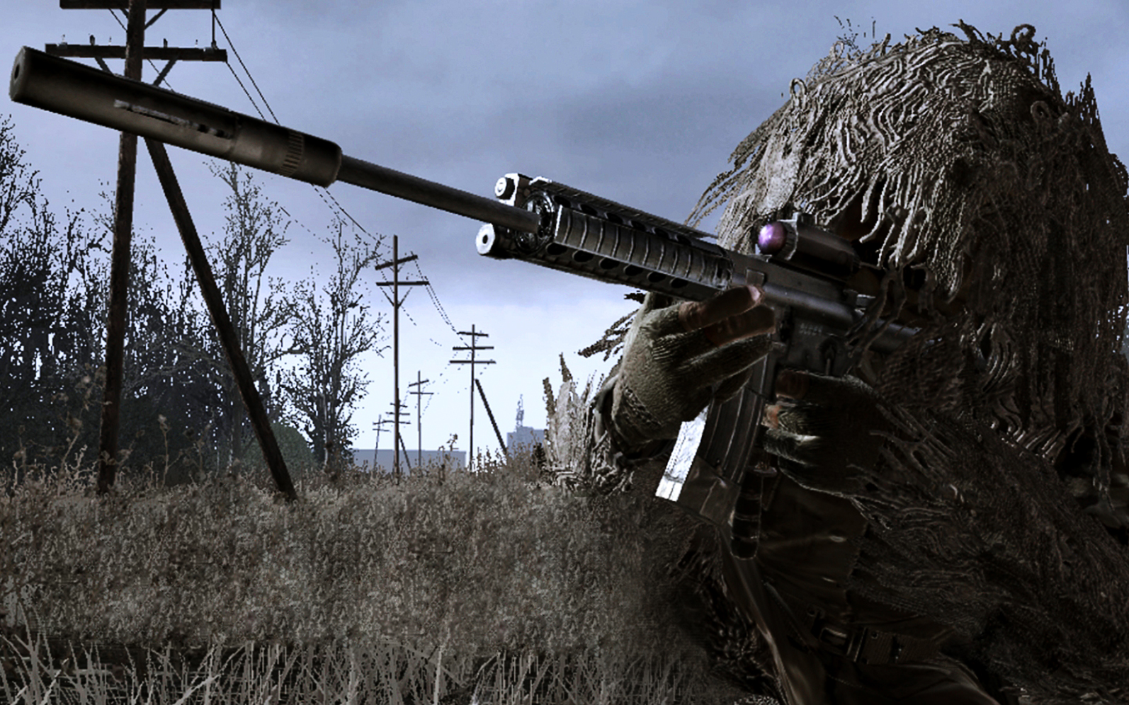 Call Of Duty Modern Warfare Hd Sniper Wallpaper Jpg