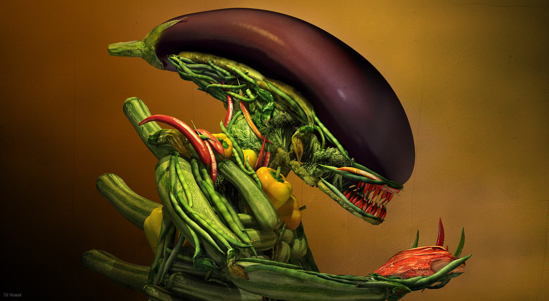 Vegetarian Alien Google Themes Vegetarian Alien Google Wallpapers