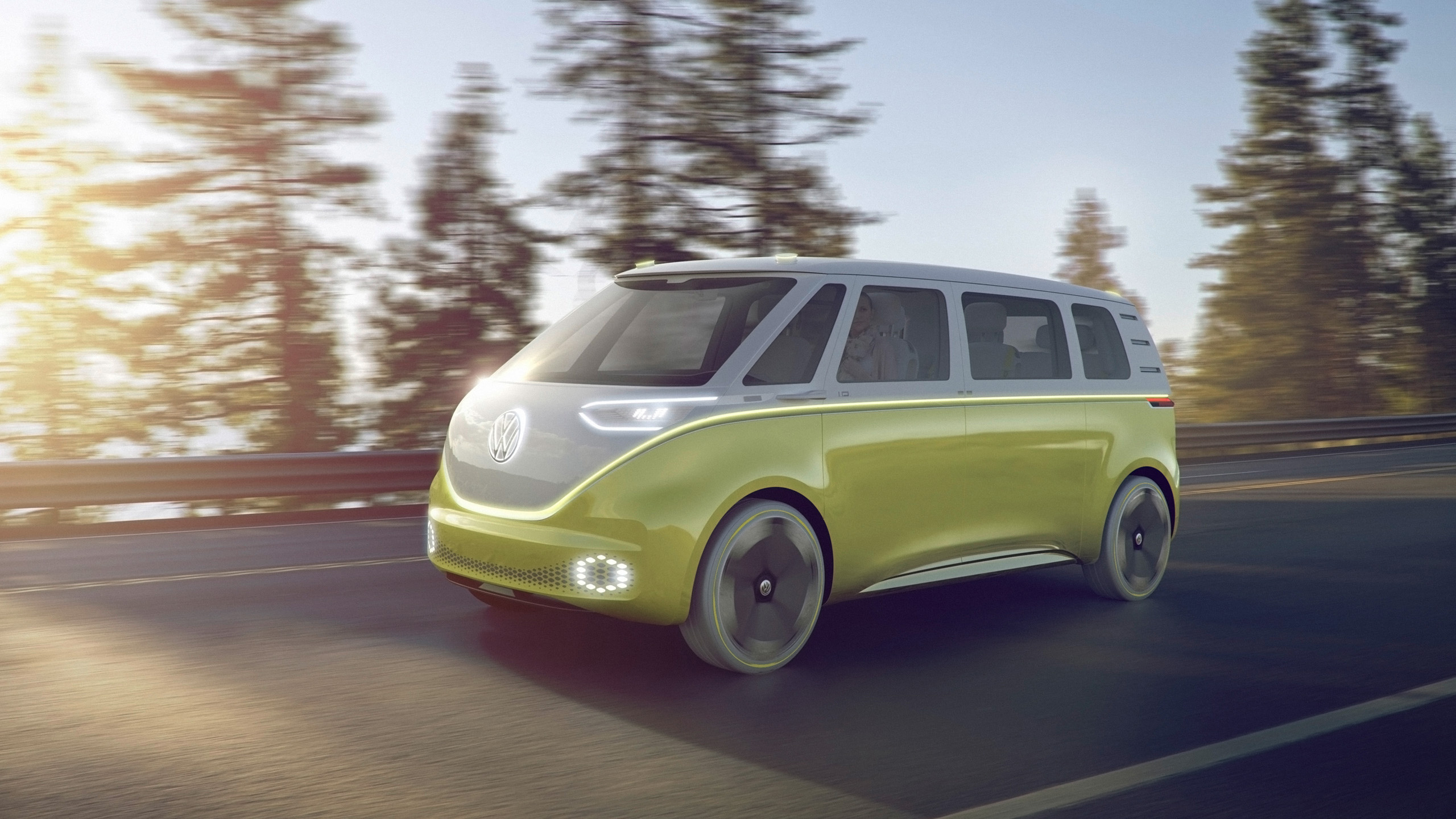 Volkswagen Id Buzz Concept Wallpaper HD Car