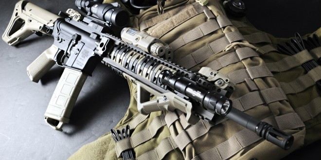 Assault Rifle Desktop Wallpaper Gun Image HD