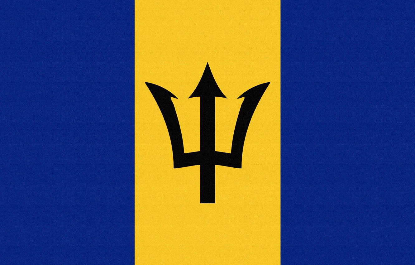 Wallpaper Flag Coat Of Arms Photoshop Barbados Image