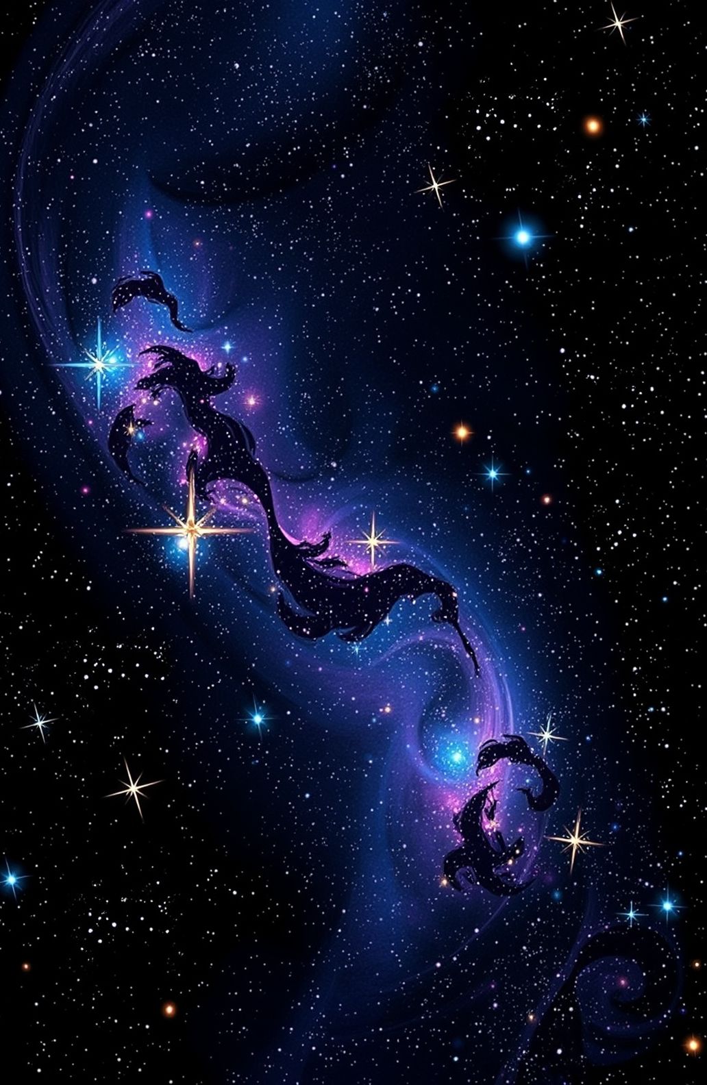 Black Galaxy Wallpaper